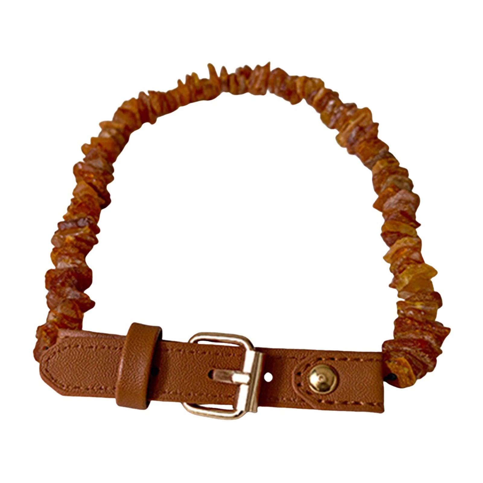 Naturligt bärnstenshalsband